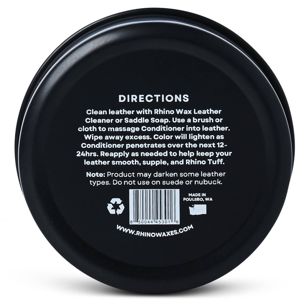 Rhino Wax - Leather Conditioner - 4oz