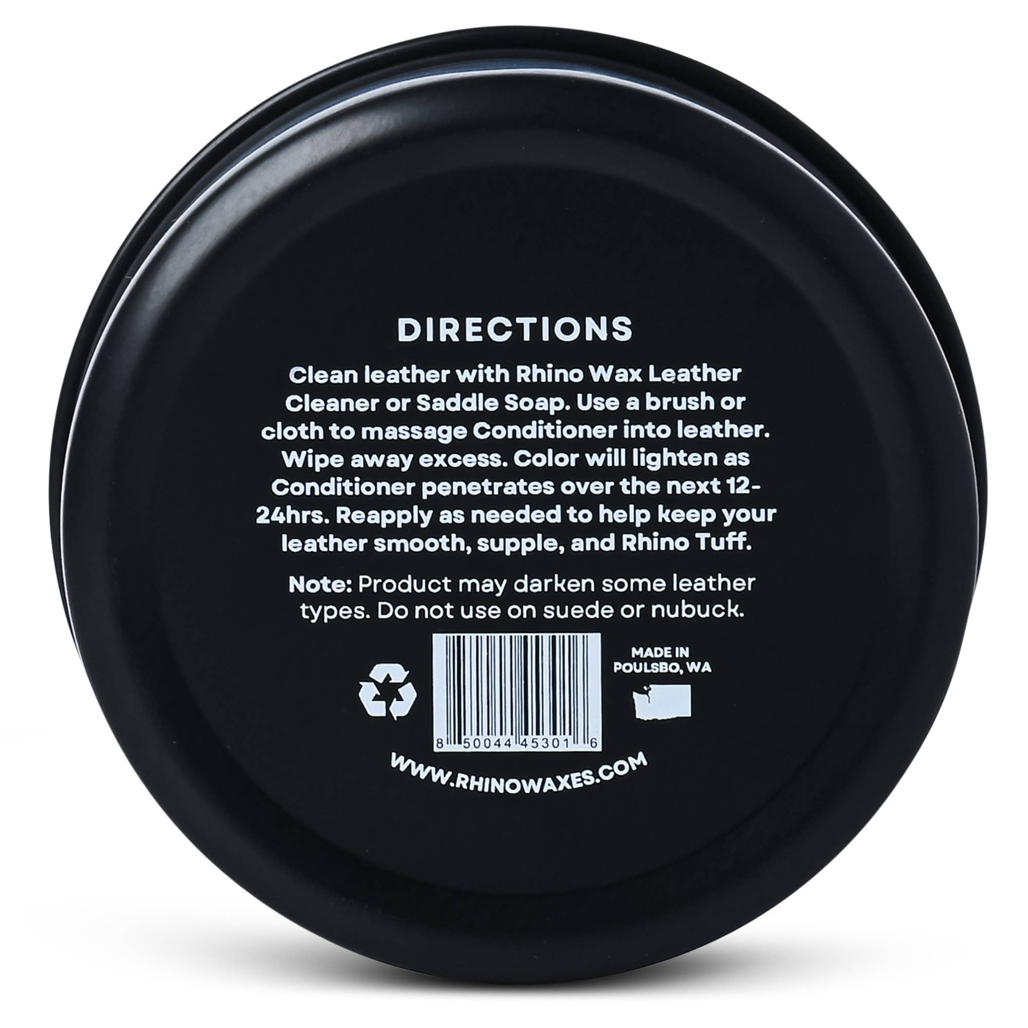 Rhino Wax - Leather Conditioner - 4oz