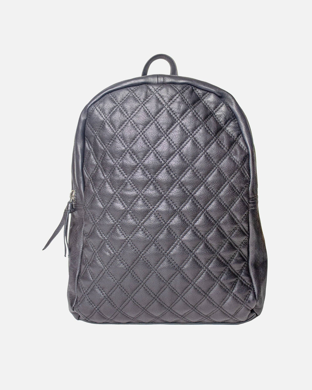 Amsterdam Heritage | Diamond Pattern Leather Bekema Premium Leather Backpack