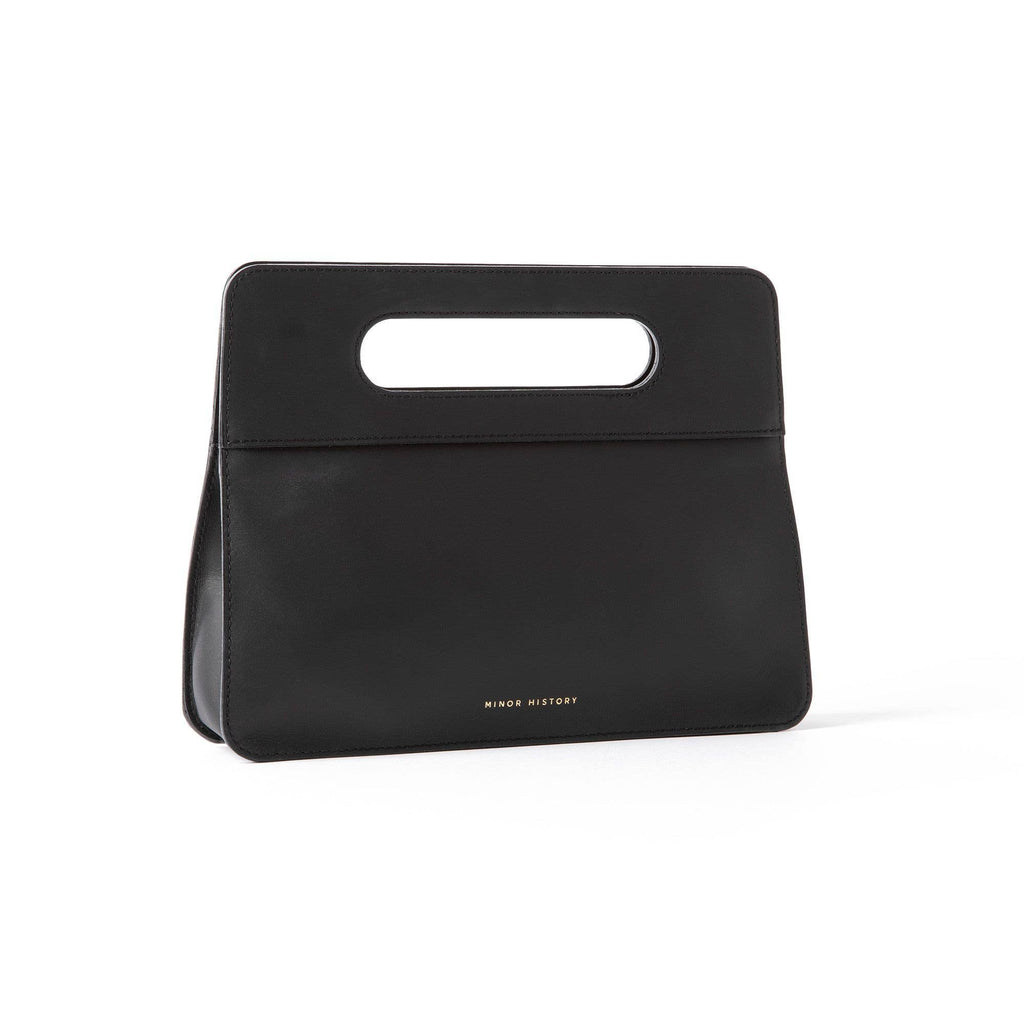 Minor History | The Afterparty Clutch Pearl | Structured Leather Evening Clutch