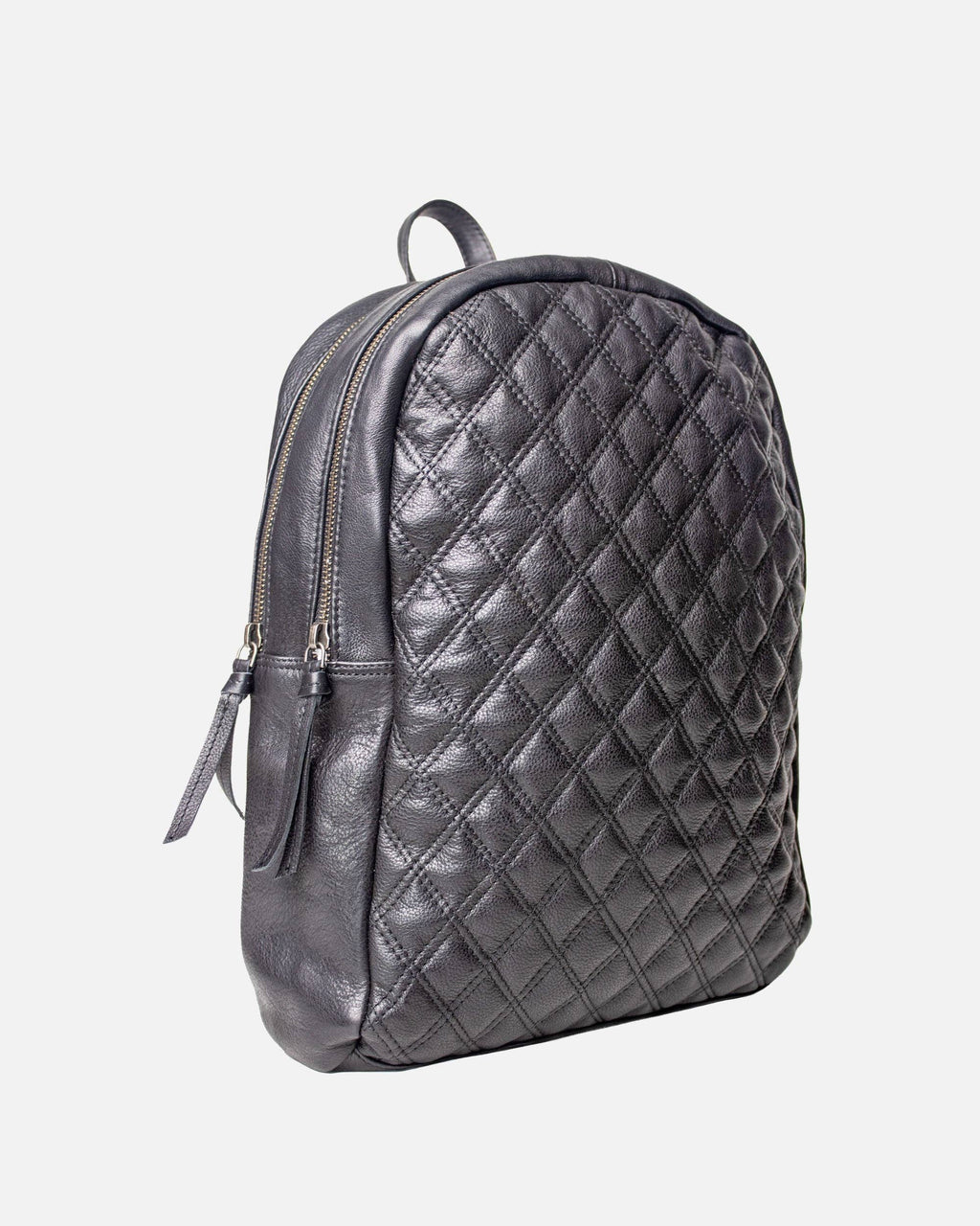 Amsterdam Heritage | Diamond Pattern Leather Bekema Premium Leather Backpack