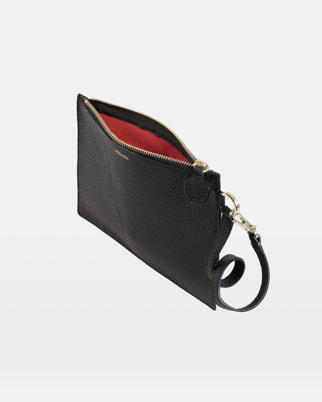 MODHER | Bellagio Large Leather Tote Bag | Italian Leather Tote with Red Suede Interior