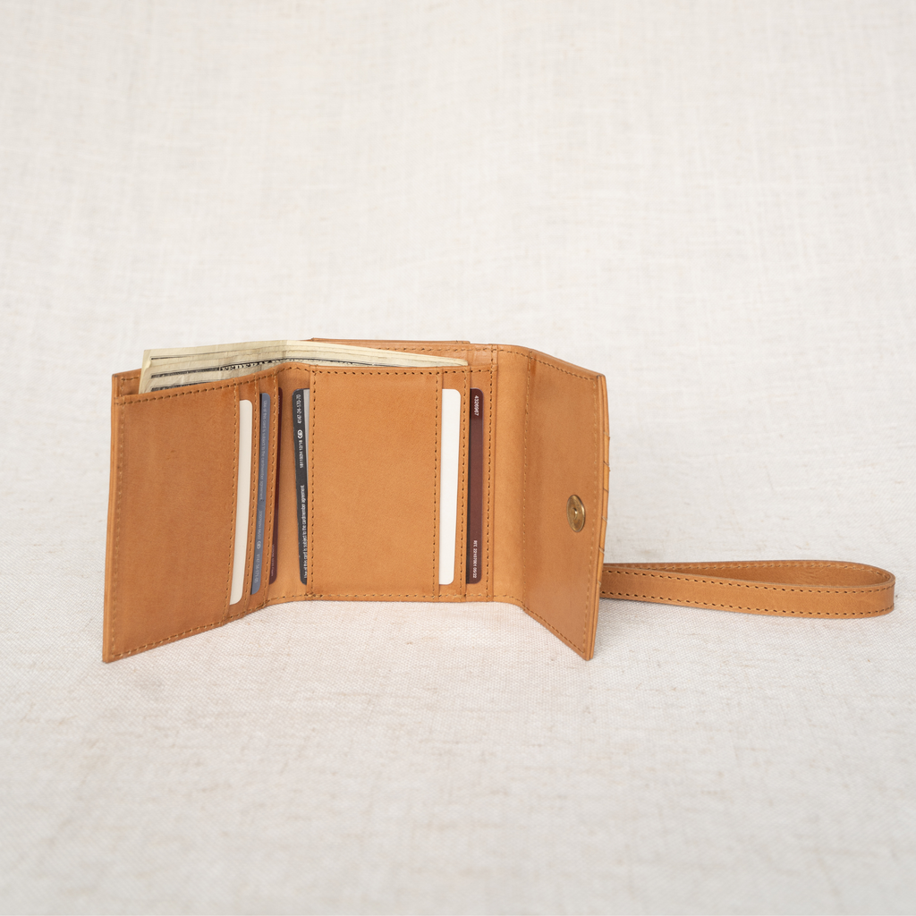 Elevate | Woven Suri Leather Wallet | Full-Grain Leather Wallet