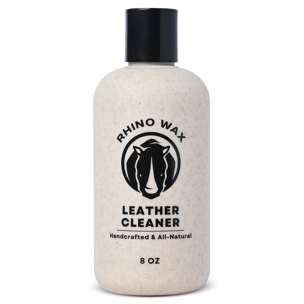 Rhino Wax | Leather Cleaner | Gentle Leather Cleaner for Shoes, Bags & Furniture
