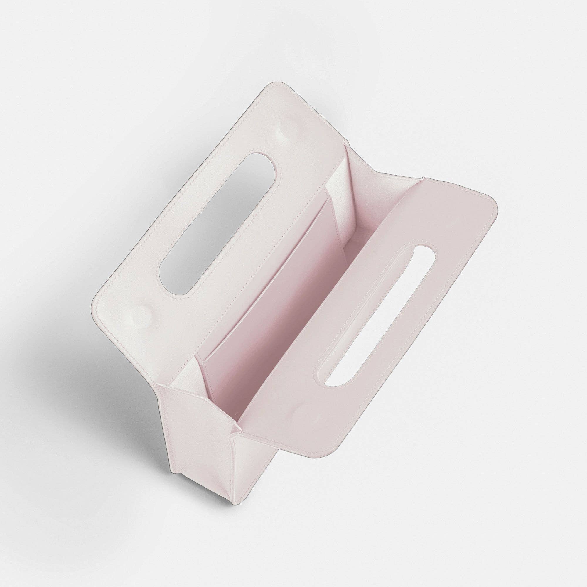 Minor History | The Afterparty Clutch Pearl | Structured Leather Evening Clutch