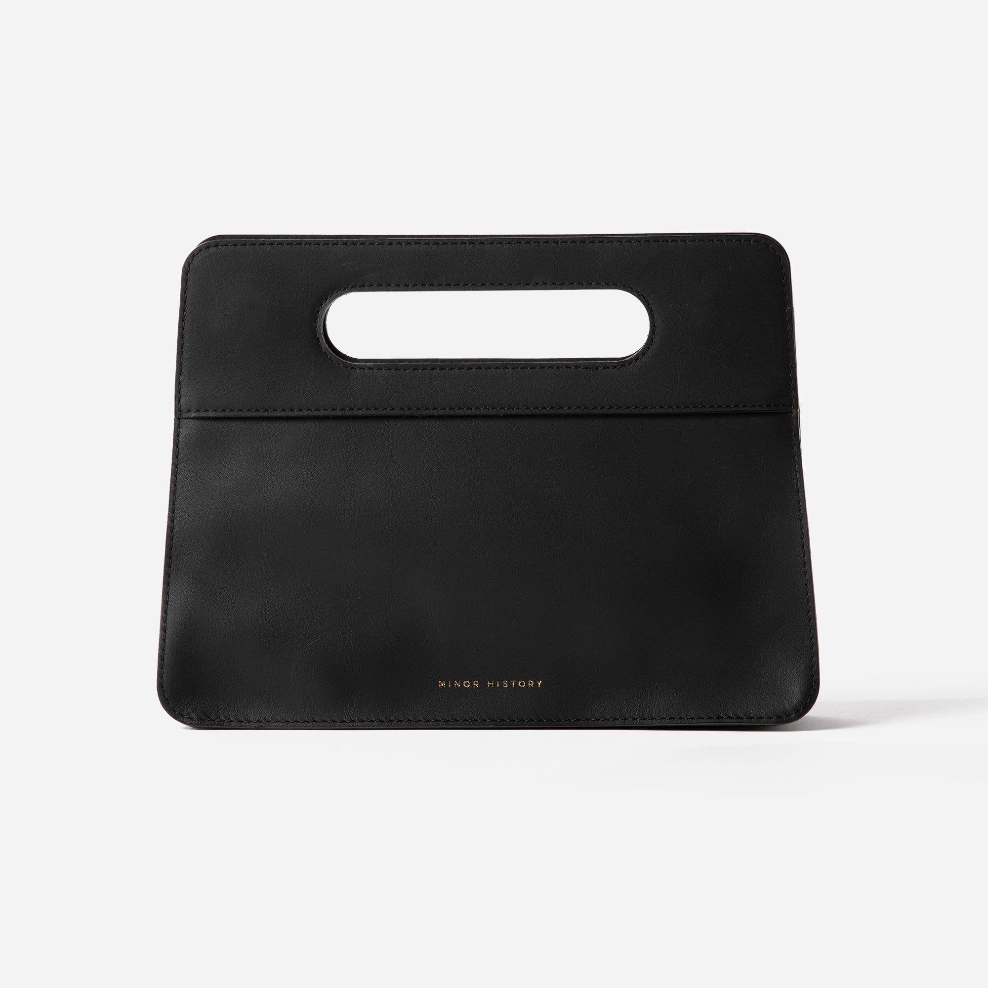 Minor History | The Afterparty Clutch Pearl | Structured Leather Evening Clutch